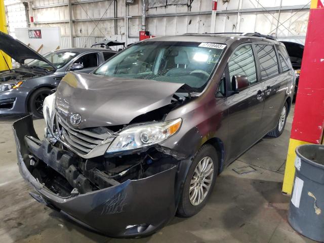 TOYOTA SIENNA XLE 2013 5tdyk3dc8ds334394