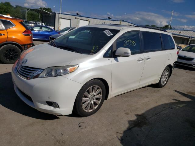 TOYOTA SIENNA XLE 2014 5tdyk3dc8es493157