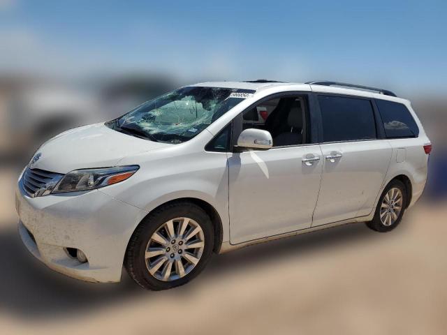 TOYOTA SIENNA XLE 2015 5tdyk3dc8fs594040