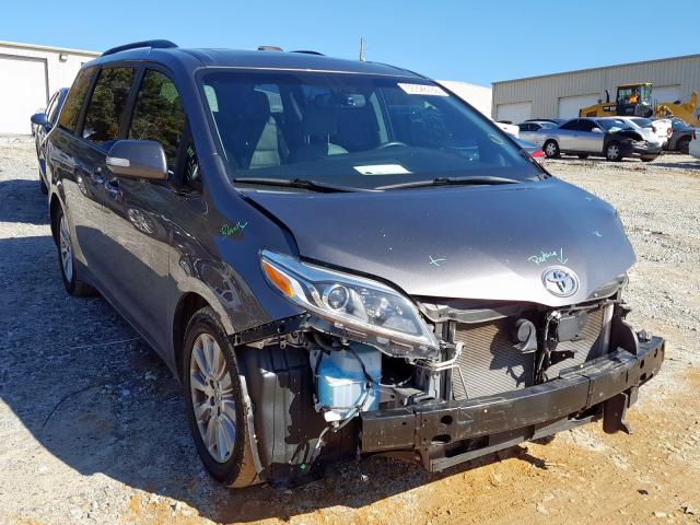 TOYOTA SIENNA XLE 2015 5tdyk3dc8fs625481