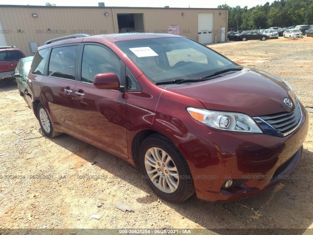 TOYOTA SIENNA 2016 5tdyk3dc8gs697024