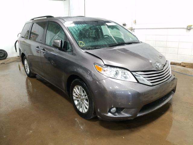 TOYOTA SIENNA XLE 2016 5tdyk3dc8gs707454