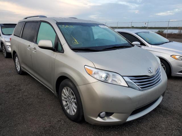 TOYOTA SIENNA XLE 2016 5tdyk3dc8gs743368