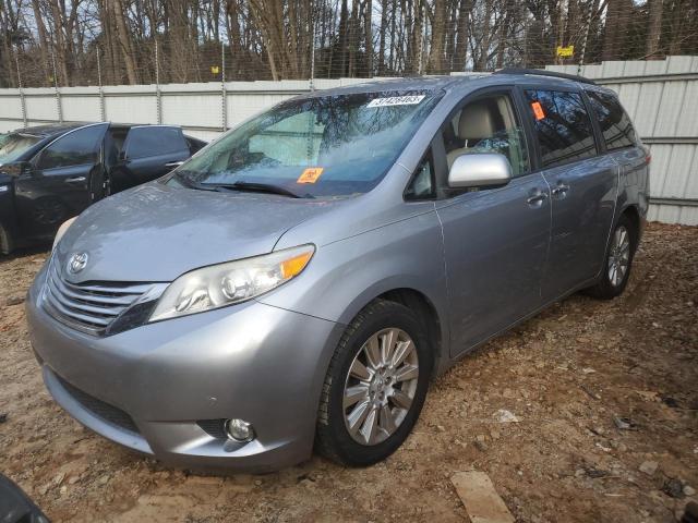 TOYOTA SIENNA XLE 2011 5tdyk3dc9bs041651