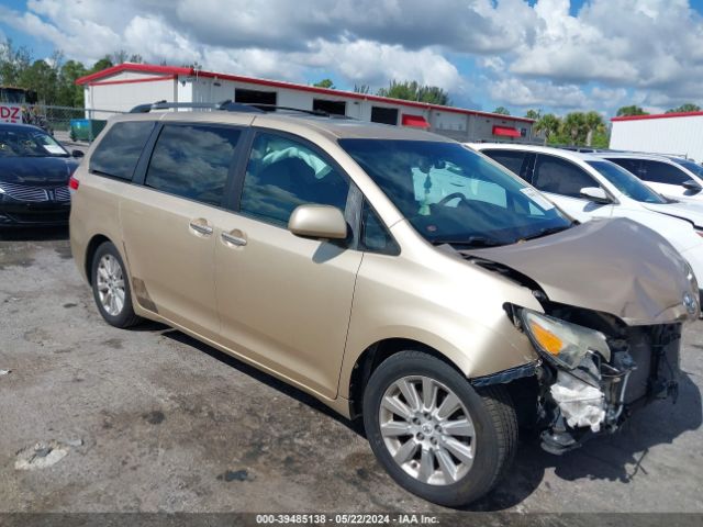 TOYOTA SIENNA 2011 5tdyk3dc9bs088453