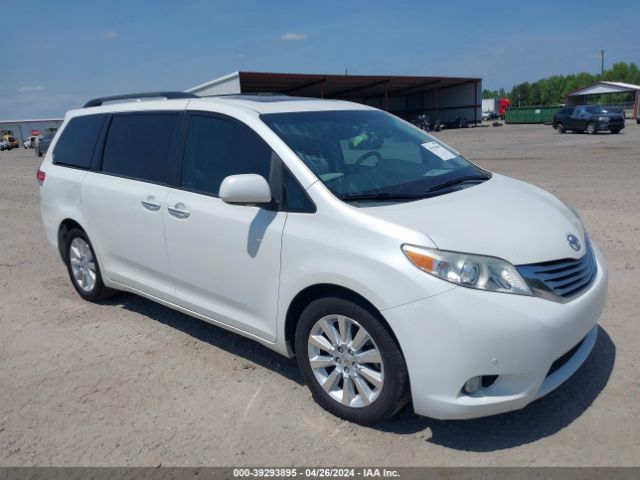 TOYOTA SIENNA 2011 5tdyk3dc9bs129793