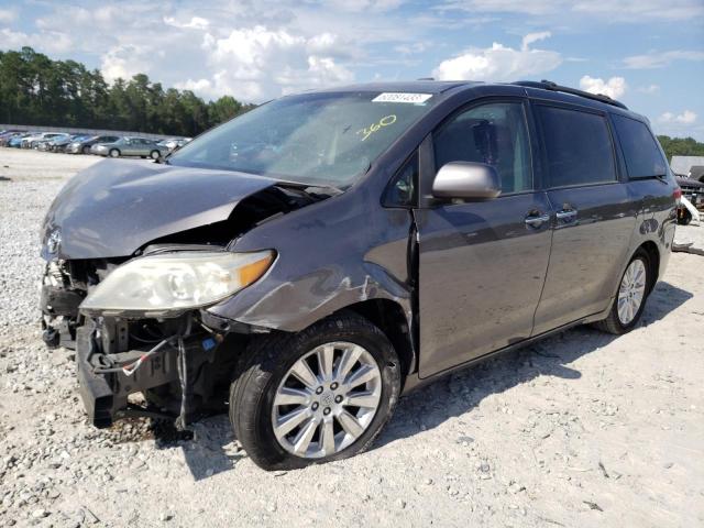 TOYOTA SIENNA XLE 2011 5tdyk3dc9bs162454