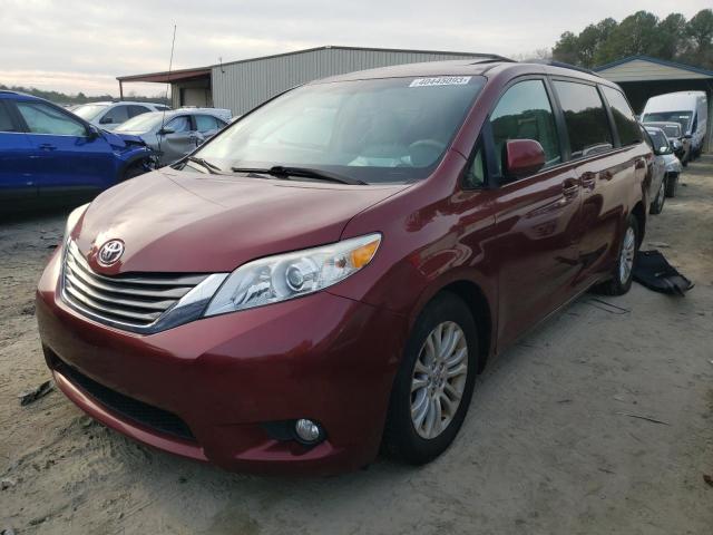 TOYOTA SIENNA XLE 2012 5tdyk3dc9cs186383