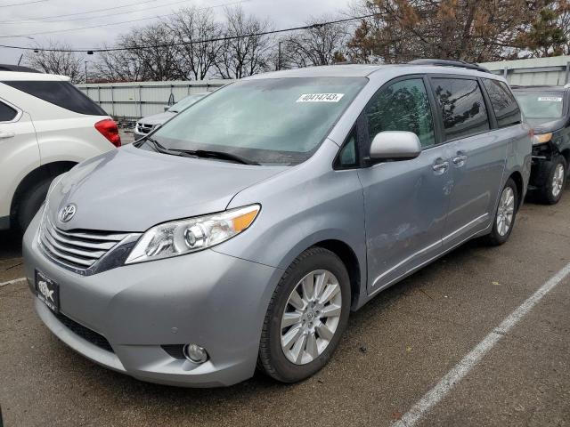 TOYOTA SIENNA XLE 2012 5tdyk3dc9cs199117