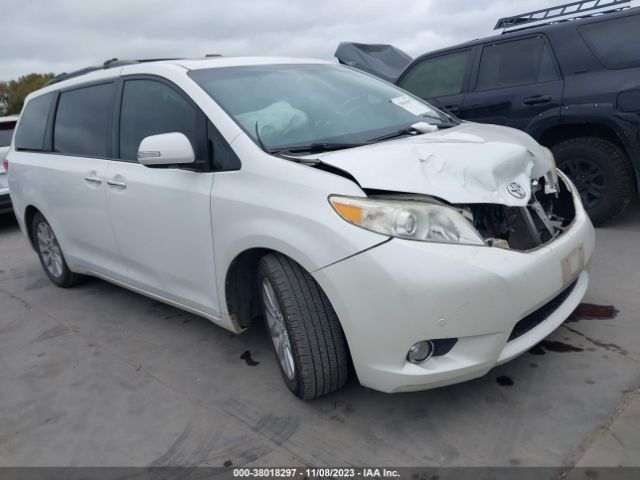 TOYOTA SIENNA 2013 5tdyk3dc9ds344206