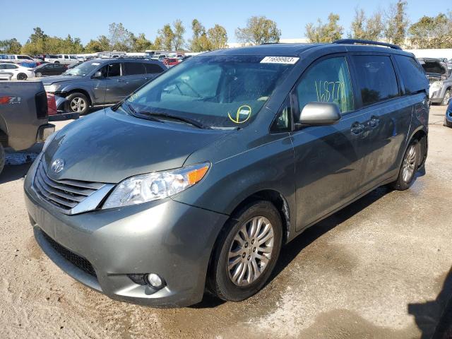 TOYOTA SIENNA XLE 2013 5tdyk3dc9ds386360