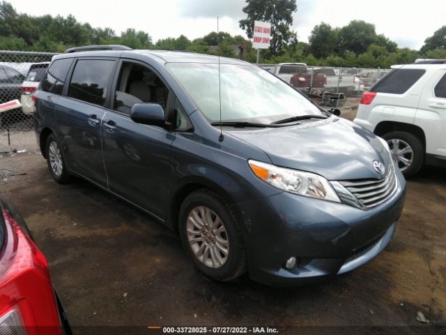 TOYOTA SIENNA XLE 2014 5tdyk3dc9es416426