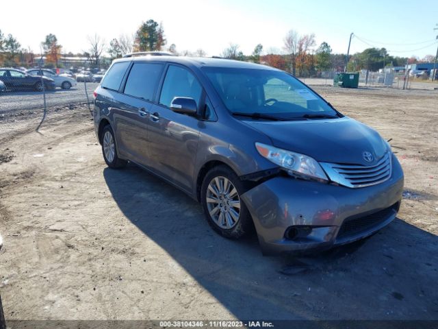 TOYOTA SIENNA 2014 5tdyk3dc9es500360