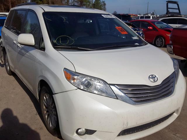 TOYOTA SIENNA XLE 2015 5tdyk3dc9fs552069