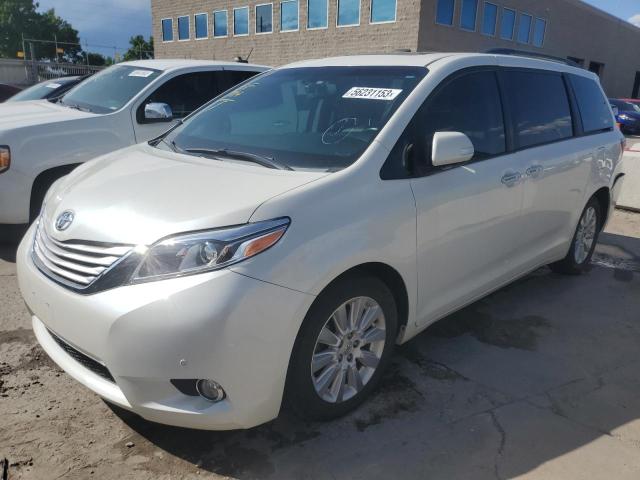 TOYOTA SIENNA XLE 2015 5tdyk3dc9fs553884