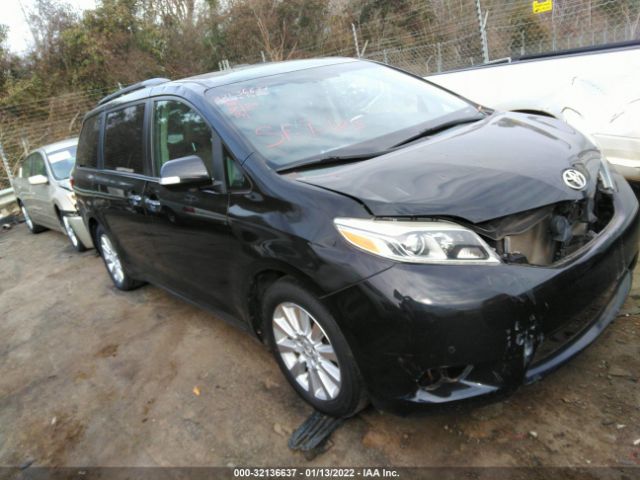 TOYOTA SIENNA 2015 5tdyk3dc9fs554470