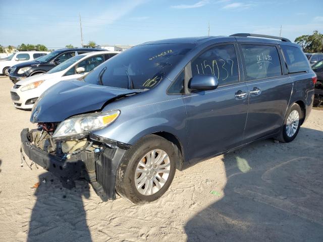 TOYOTA SIENNA XLE 2015 5tdyk3dc9fs594970