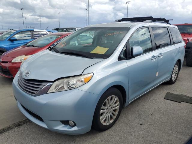 TOYOTA SIENNA XLE 2015 5tdyk3dc9fs648106