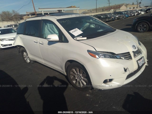 TOYOTA SIENNA 2015 5tdyk3dc9fs689450