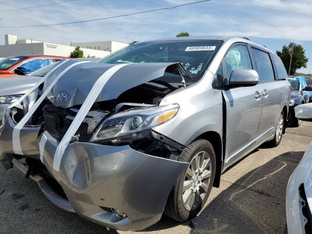 TOYOTA SIENNA XLE 2016 5tdyk3dc9gs703154