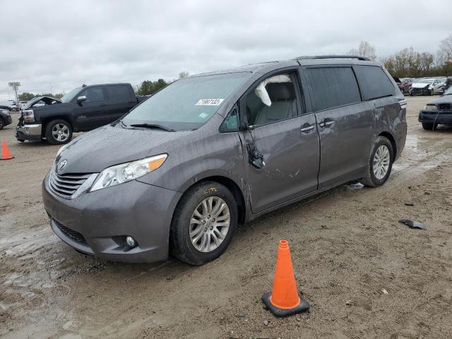 TOYOTA SIENNA XLE 2016 5tdyk3dc9gs707026