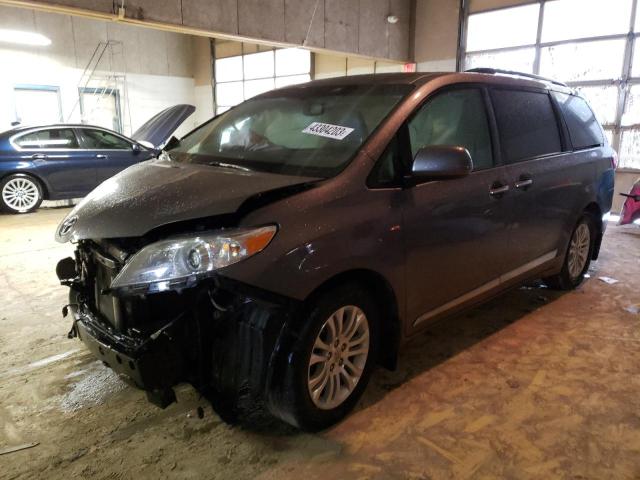 TOYOTA SIENNA XLE 2016 5tdyk3dc9gs731553