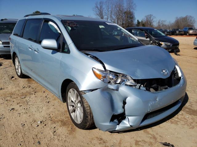 TOYOTA SIENNA XLE 2016 5tdyk3dc9gs740107