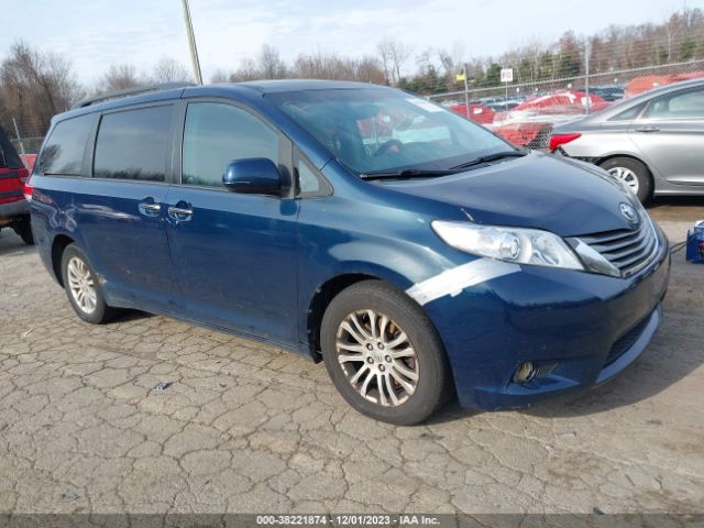 TOYOTA SIENNA 2011 5tdyk3dcxbs005001