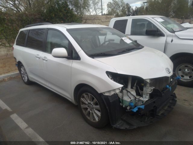 TOYOTA SIENNA 2011 5tdyk3dcxbs044834