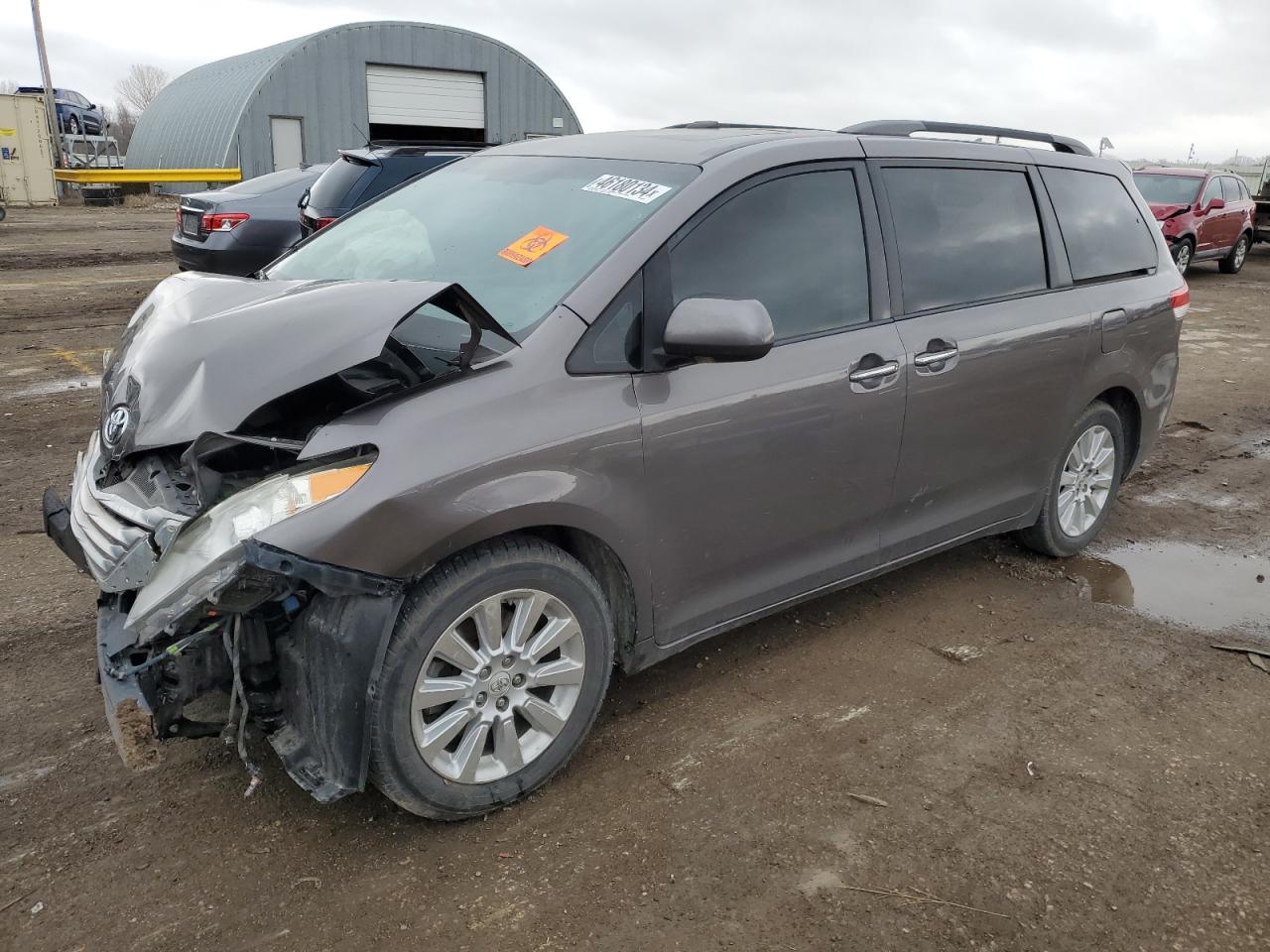 TOYOTA SIENNA 2011 5tdyk3dcxbs050116