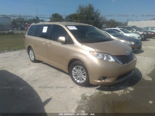 TOYOTA SIENNA 2011 5tdyk3dcxbs083438