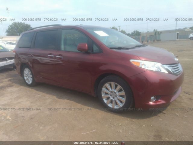 TOYOTA SIENNA 2011 5tdyk3dcxbs104272