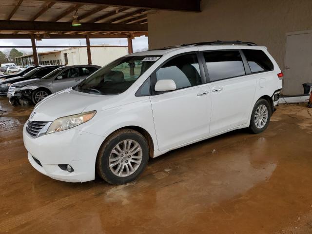 TOYOTA SIENNA XLE 2012 5tdyk3dcxcs243500