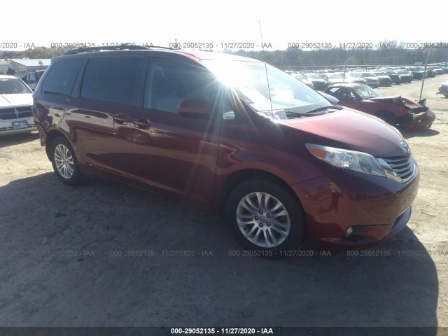 TOYOTA SIENNA 2012 5tdyk3dcxcs256554