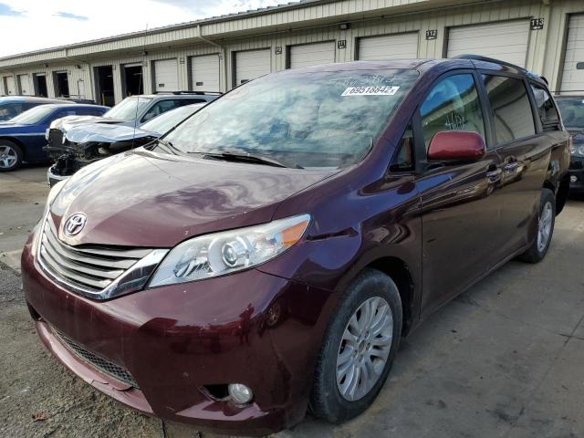 TOYOTA SIENNA XLE 2014 5tdyk3dcxes485125