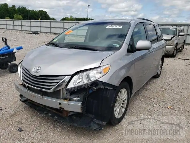 TOYOTA SIENNA 2014 5tdyk3dcxes496125