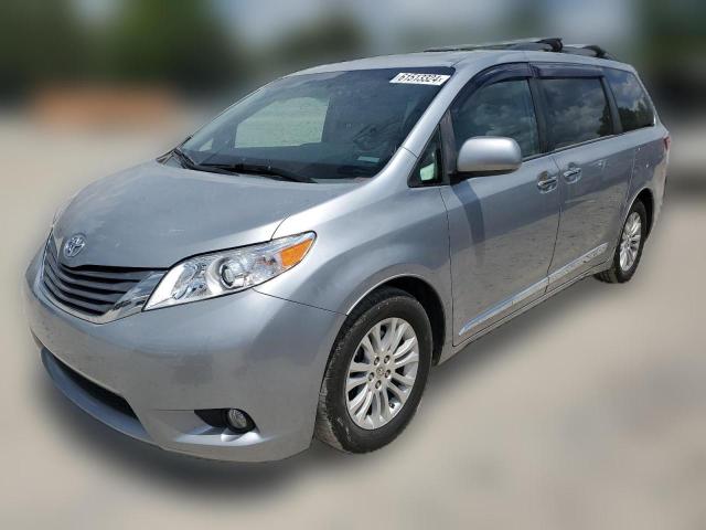 TOYOTA SIENNA XLE 2015 5tdyk3dcxfs554042