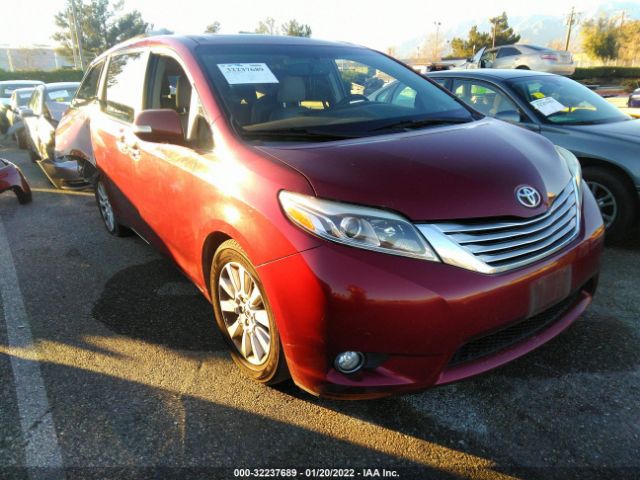 TOYOTA SIENNA 2015 5tdyk3dcxfs581578