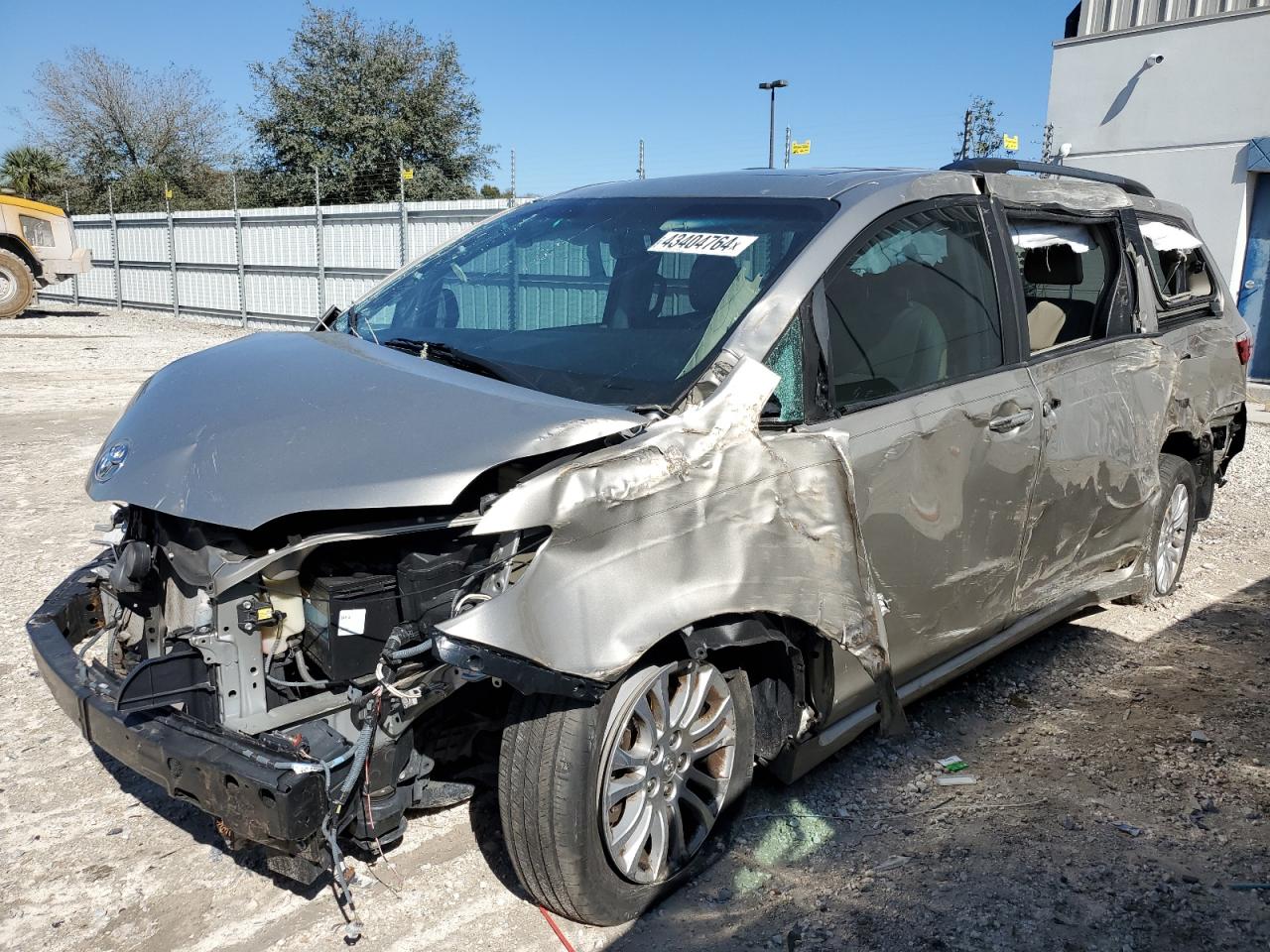 TOYOTA SIENNA 2015 5tdyk3dcxfs667229