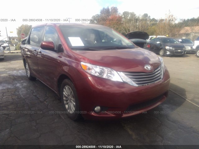 TOYOTA SIENNA 2016 5tdyk3dcxgs709108