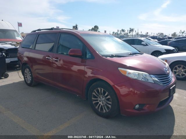 TOYOTA SIENNA 2016 5tdyk3dcxgs729505