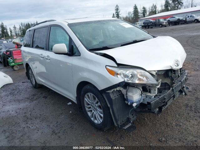 TOYOTA SIENNA 2016 5tdyk3dcxgs737541