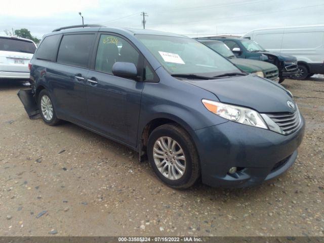 TOYOTA SIENNA 2016 5tdyk3dcxgs743002