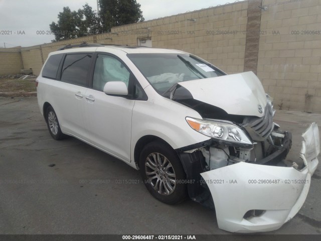 TOYOTA SIENNA 2016 5tdyk3dcxgs761872