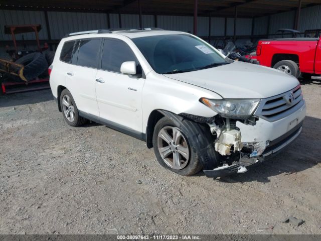 TOYOTA HIGHLANDER 2011 5tdyk3eh0bs041502