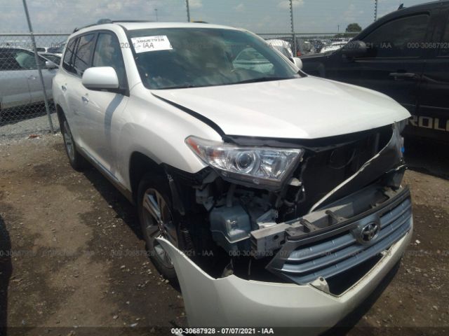 TOYOTA HIGHLANDER 2012 5tdyk3eh0cs051237