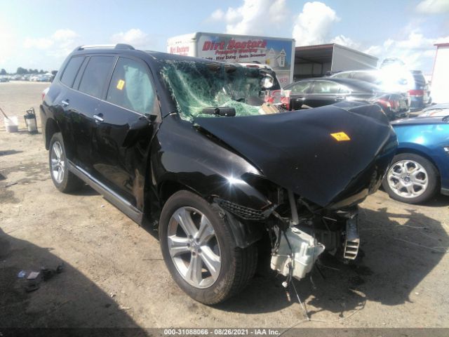 TOYOTA HIGHLANDER 2012 5tdyk3eh0cs051321