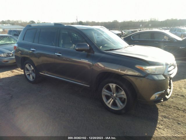 TOYOTA HIGHLANDER 2012 5tdyk3eh0cs057121