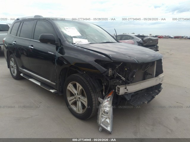 TOYOTA HIGHLANDER 2012 5tdyk3eh0cs057605