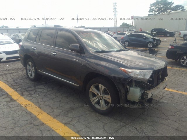 TOYOTA HIGHLANDER 2013 5tdyk3eh0ds099709